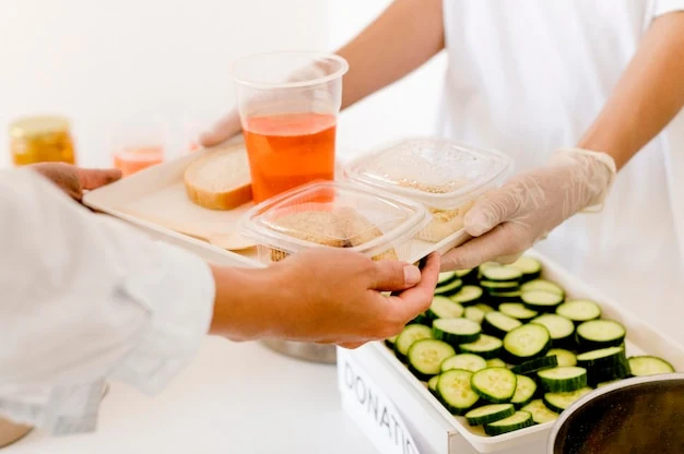 Reserva y reparto de alimentos no perecederos para emergencias