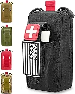 Actualización 1000D láser corte Ifak bolsa Molle, táctico Molle EMT cinturón bolsas de primeros auxilios para mochila cinturón