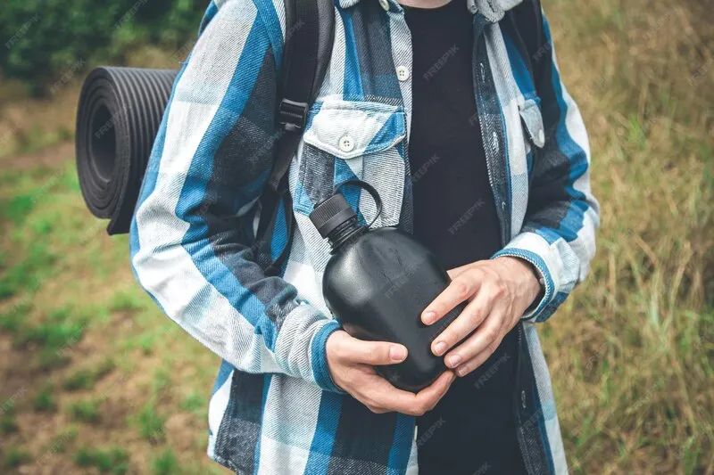 Filtro de agua portatil tipo Sawyer Mini para purificacao de agua em emergencias