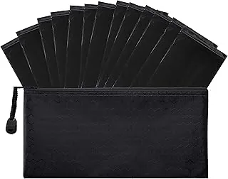 Bolsas de eliminación personal femeninas: 100 bolsas opacas negras para eliminación sanitaria, con bolsa de bolsa. Eliminación discreta para tampones, almohadillas y forros (negro)