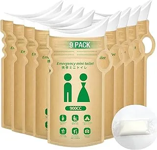 Bolsas de orina desechables para viajes, soluciones portátiles de 30.4 fl oz para viajes acelerados y escenarios de exigencia, camping, atascos de tráfico, embarazadas, pacientes, niños