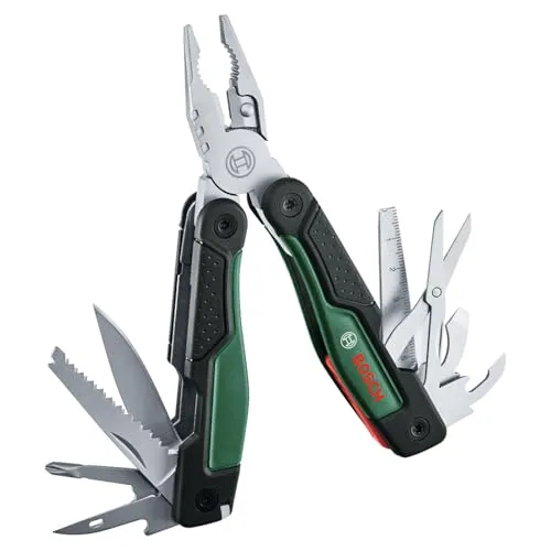 Bosch multiherramienta 16 en 1 acero inoxidable con bloqueo de seguridad