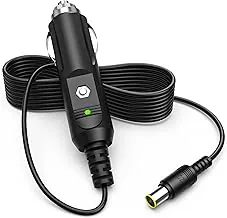 Cargador para Jackery portátil Power Station Explorer 1000 300 500 880 550 290 240 160 E160 E240 E300 E500 E550 E880 E1000 Panel solar Explorer con cable de carga de 6.6 pies 12 V Cargador de coche de