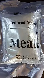 Comidas de lasaña vegetal MRE 2021 listas para comer, Sopakco de supervivencia reducida en sodio, almacenamiento de alimentos de grado militar