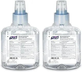 Desinfectante de manos Purell avanzado, 40.58 onzas, con certificado ecológico, espuma, para rellenar, (conjunto de 2), 1904 – 02