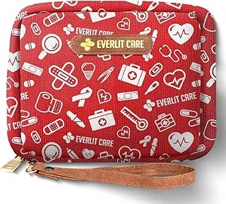 EVERLIT Care Rescue Pack | Kit de primeros auxilios familiar para niños con 200 piezas de suministros médicos | Bolsa de almacenamiento compacta apta para viajes para el hogar, automóvil, viajes