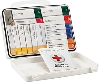 First Aid Only 90569 Kit de primeros auxilios ANSI A de 16 unidades, plástico, resistente a la intemperie