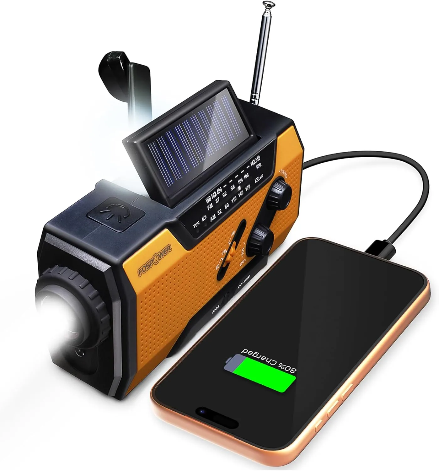 FosPower Radio Emergencia NOAA