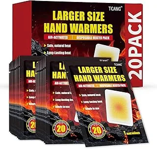 Hand Warmers Disposable - Up to 20 Hours of Heat - 6/20 Pack Super Long Lasting Air Activated Warmers, All Natural & Portable for Body, Hands & Toes - Odorless Hot Warmer Heater for Outdoor Sport