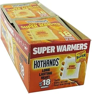 HotHands Calentador de manos y cuerpo extra grande de 18 horas - Paquete de 40 fundas