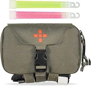 Ifak Pouch-Rapid Deployment Tactical MOLLE Trauma Kit Bolsas de despliegue rápido, organizador de primeros auxilios médicos de liberación rápida con identificación inmediata roja para