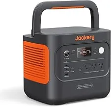 Jackery Explorer 2000 v2 Estación de Energía Portátil, Batería de Respaldo Doméstica LiFePO4 de 2042Wh, Generador Solar de 2200W, Carga Rápida USB-C PD de 100W para Emergencias, Cortes de Energía