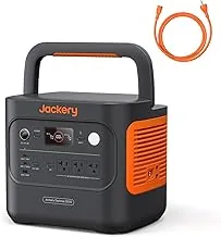 Jackery Explorer 2000 v2 Estación de Energía Portátil con Cable de Carga AC, Batería de Respaldo LFP de 2040Wh para el Hogar, Salida AC de 2200W, Generador Solar para Emergencias, Cortes de Energía