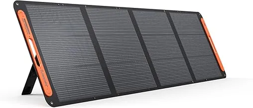 Jackery SolarSaga - Panel solar portátil de 200 W, paneles solares bifaciales plegables IP68, compatible con estación de energía Jackery Explorer y generador solar, para techos, camping al aire libre