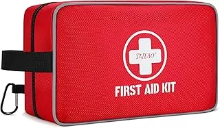 Kit de primeros auxilios de 330 piezas, impermeable, compacto, para cualquier emergencia, ideal para el hogar, automóvil, viajes, camping, senderismo, camión, oficina, deportes (mediano)