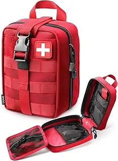 LIVANS Bolsa de primeros auxilios vacía médica Ifak bolsa Molle EMT bolsas Rip-Away táctico militar trauma emergencia médica bolsa