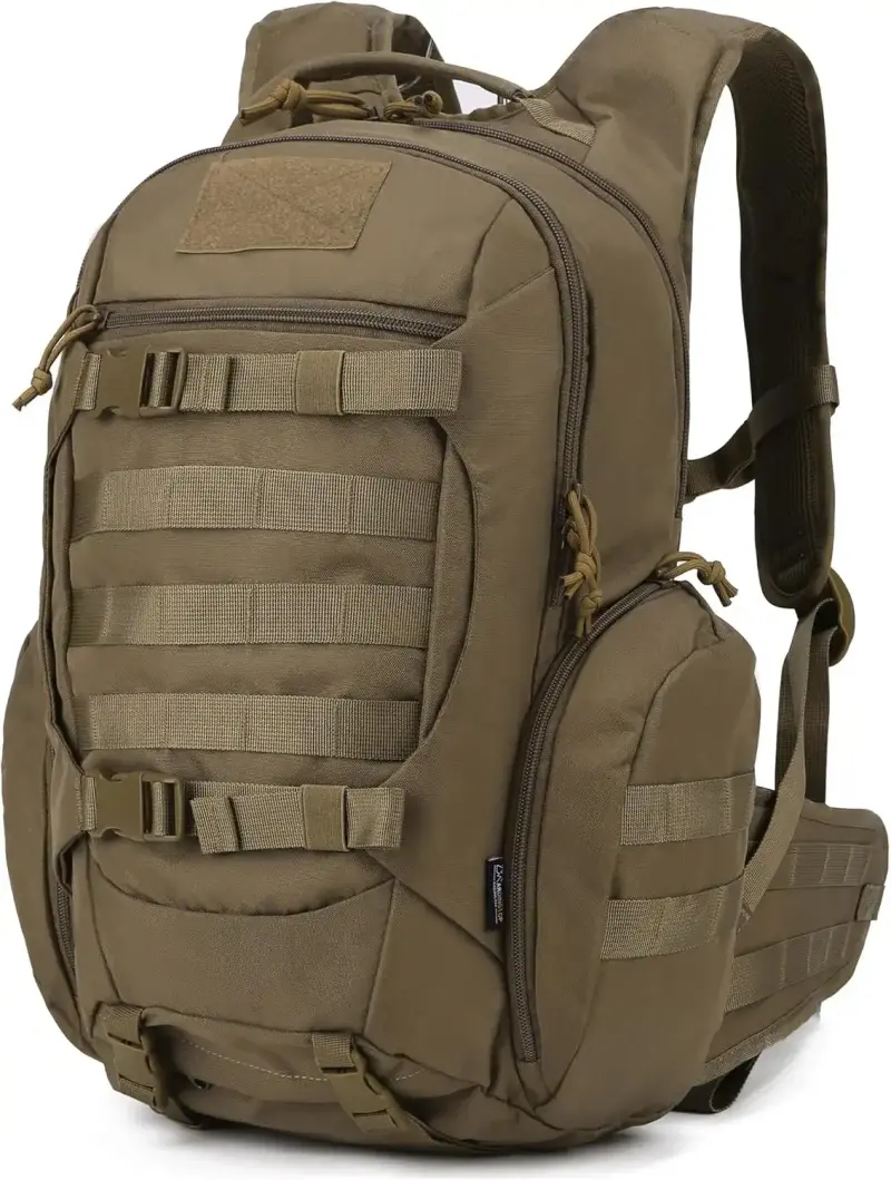 Mochila tactica Mardingtop 35L con sistema MOLLE para kit de emergencia 72 horas