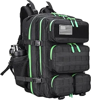 Mochila táctica de 55 litros de alta resistencia, mochila militar Molle, paquete de asalto de 3 días para trabajo al aire libre