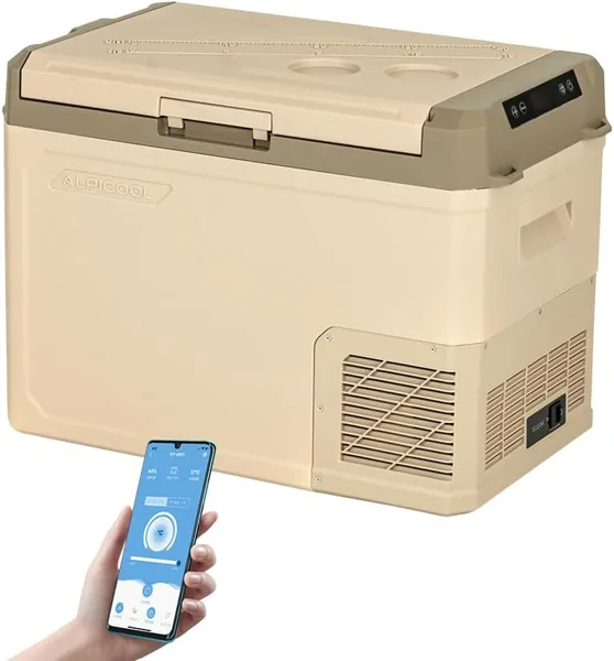 Nevera de compresor Alpicool GE40 de 37 litros 12V/24V para conservar alimentos e insulina en un apagón