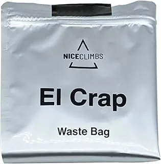 NiceClimbs El Crap - Kit de inodoro para bolsas de basura (10 unidades)