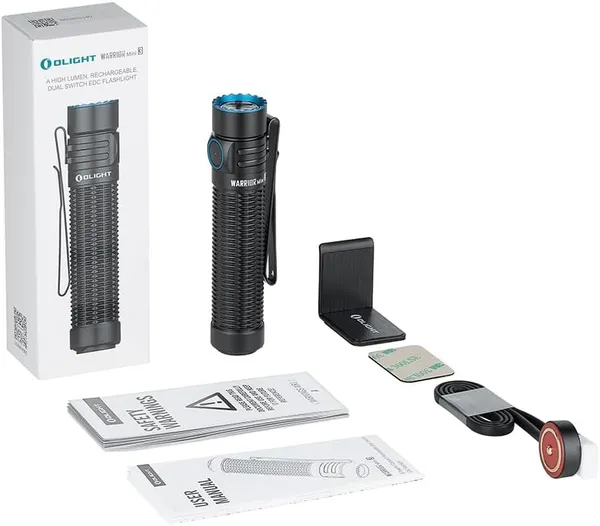 Olight Warrior Mini 3 linterna LED 1750 lúmenes compacta recargable