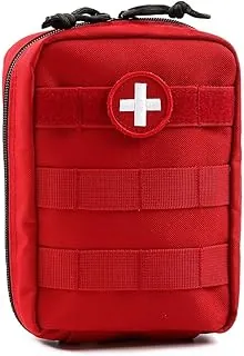 Orca Tactical Bolsa de primeros auxilios Molle – Bolsa resistente IFAK – Bolsa médica vacía ideal para uso militar, EMT, aplicación de la ley, camping y senderismo, bolsa médica para una organización