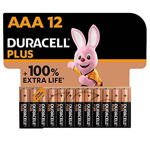 Duracell Duracell Plus Pilas AAA Pack 12