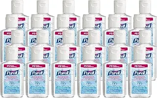 PURELL Gel refrescante desinfectante de manos avanzado, botella portátil con tapa abatible de 2 onzas líquidas (paquete de 24) – 9605-24-CMR