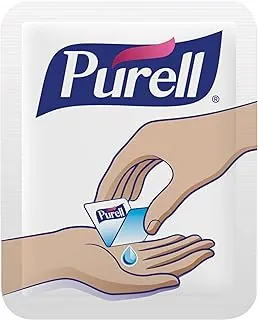 PURELL SINGLES Gel desinfectante de manos avanzado, sin fragancia, 500 paquetes de tamaño de viaje de un solo uso, 9630-5C