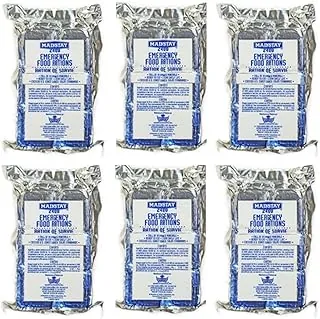 Raciones alimentarias de emergencia Mainstay enriquecidas con vitaminas y minerales (una persona hasta 12 días) para kits de emergencia, kits de supervivencia y preparación para desastres (barras de