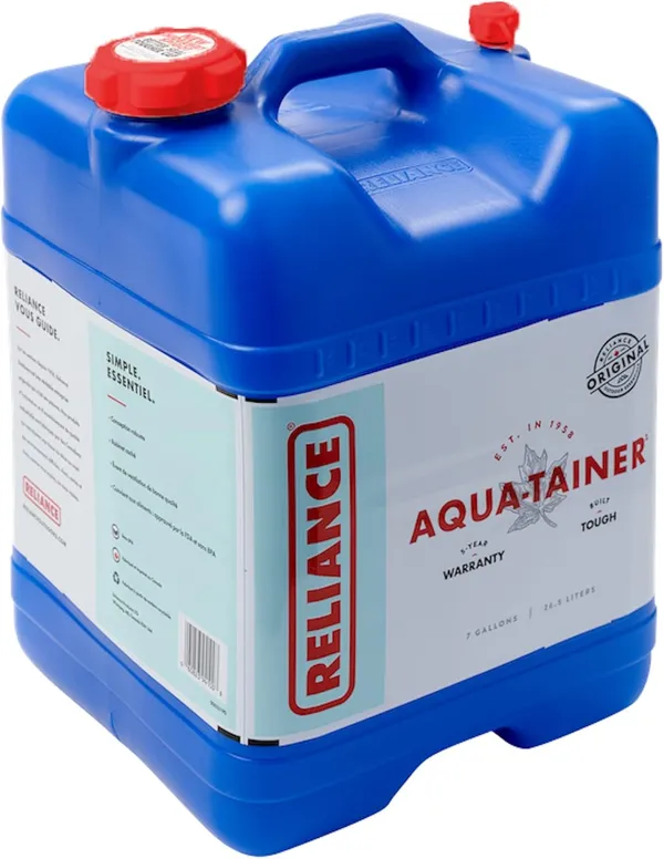 Reliance Aqua-Tainer Garrafa 26L con Grifo