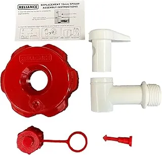 Reliance - Conjunto de espiga de repuesto, 1.3 x 3.5 x 10.5 pulgadas, color blanco
