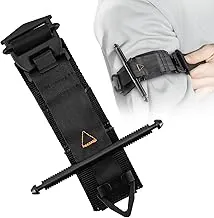 Tactical Tourniquet Medical Solutions Banda de compresión de 1.5 pulgadas Gen 4 para camping, senderismo y viajes (negro)