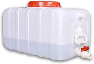 Tanques de Almacenamiento de Agua Grandes de Plástico Almacenamiento de Agua de Emergencia 50L/80L/110L/200L Tanque de Agua Multifuncional para Camping y Senderismo (Tamaño: 50L/13.2 galones)