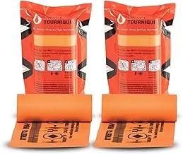 Torniquete, 2 unidades - Naranja - Sin látex