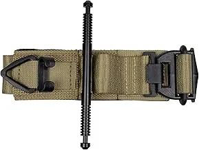 Torniquete SOF (generación 5) - Torniquete de grado militar para control de sangrado severo, primeros auxilios esenciales para uso táctico, de emergencia y civil (bronceado), TacMed Solutions